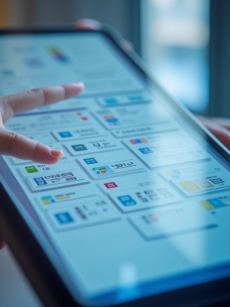 Interactive Meeting Tools Interface