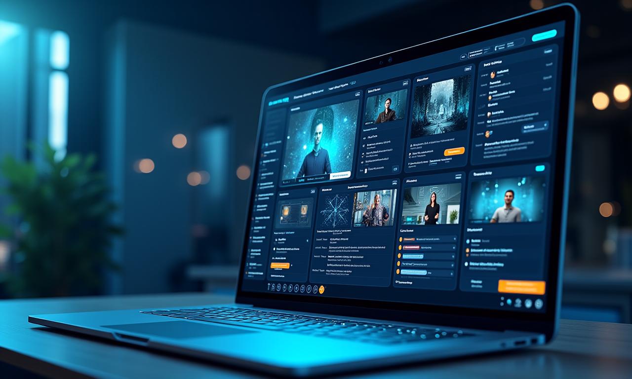 Kalam Vihang Virtual Event Platform Dashboard